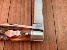 Canal Street Cutlery for Rigid Congress Amber Carved Stag Bone 2007 Canal Street Cutlery for Rigid Congress Amber Carved Stag Bone 2007