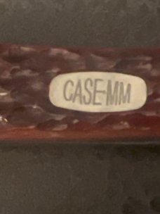 Rare 2000 Case MM 6151 SS Linited  Edition #360 of 500 Red Bone Banana Trapper With Single Bkade 