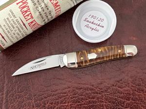 Great Eastern Cutlery GEC 190120 Snake Skin Acrylic Rattler 
