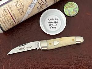 Great Eastern Cutlery GEC 190120 Smooth White bone Little Rattler