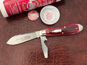 Great Eastern Cutlery GEC 852221 Cherry Natural bone Crown Lifter Bullet End Jack