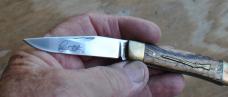 Camillus Charlton Heston Past President NRA Commemorative 3 1/2" Folder Mint Oak Handles  
