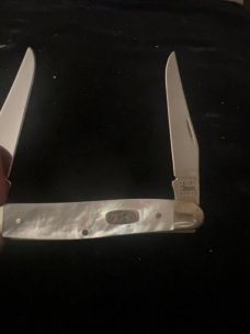 Rare 2000 Case XX Limited edition #. 360 of 500 Genuine Mother Of Pearl Muskrat