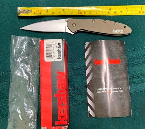 Kershaw USA LEEK Assisted Open 1660OL NIB Kershaw USA LEEK Assisted Open 1660OL NIB