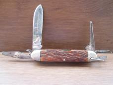 High Carbon Steel Camp Knife with Sta-Sharp etch