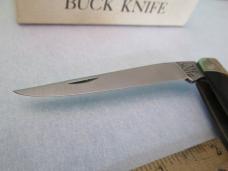 Buck Rough Saw Cut Black Delrin Bird Knife Model #321