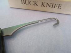 Buck Rough Saw Cut Black Delrin Bird Knife Model #321