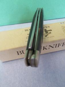 Buck Rough Saw Cut Black Delrin Bird Knife Model #321