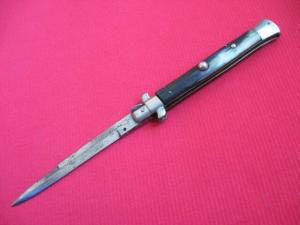 Vintage Rare Stamp 1950's Italian Picklock STILETTO 11" (28 cm.) Switchblade Knife