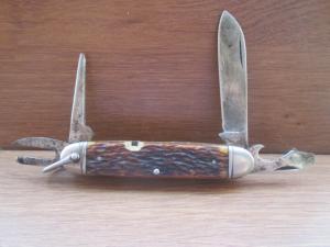 High Carbon Steel scout/utility knife 