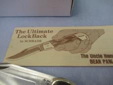 Schrade Pear Paw Wood Handle Lock Back Model LB-7