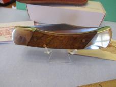 Schrade Pear Paw Wood Handle Lock Back Model LB-7