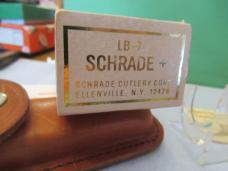 Schrade Pear Paw Wood Handle Lock Back Model LB-7