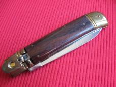 Old Stock Italian Rosewood Leverlock Switchblade Knife - ROSTFREI Old Stock Italian Rosewood Leverlock Switchblade Knife - ROSTFREI