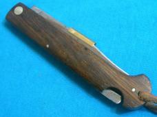VINTAGE KABAR KA BAR 1179 USA BIG SODBUSTER WALNUT LOCKBACK FOLDING POCKET JACK KNIFE KNIVES