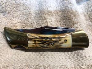 Case XX STAG TESTED BRADFORD KNIFE USA 1982 5197L SS # 23-K-03