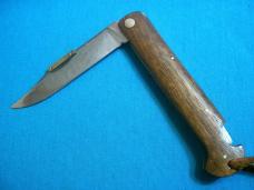 VINTAGE KABAR KA BAR 1179 USA BIG SODBUSTER WALNUT LOCKBACK FOLDING POCKET JACK KNIFE KNIVES