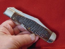 CASE XX 61050L SAB LARGE CHEETAH PATTERN FOLDING HUNTER NKCA 1983 #054L OF 6000 CASE XX 61050L SAB LARGE CHEETAH PATTERN FOLDING HUNTER NKCA 1983 #054L OF 6000