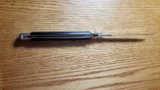 13 Inch Switchblade Knife with Belt Sheath. Fast opening, Locks up Solid. Not used or Re-sharpened.