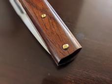 NIB 2019 AGA CAMPOLIN COCOBOLO WOOD DOMINUS 23CM-9" BAYONET AUTO NIB 2019 AGA CAMPOLIN COCOBOLO WOOD DOMINUS 23CM-9" BAYONET AUTO