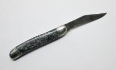 Vintage HAMMER Brand USA Automatic Push-Button Jack Knife Switchblade