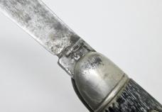 Vintage HAMMER Brand USA Automatic Push-Button Jack Knife Switchblade