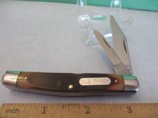 Schrade NY USA Rough Saw Cut Delrin Old Timer Model # 33OT