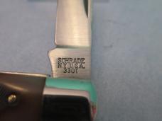 Schrade NY USA Rough Saw Cut Delrin Old Timer Model # 33OT