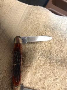 Case XX SENATOR PEN REDBONE KNIFE USA 6279-SS 3-DOT 1977 # 23-K-06 Case XX SENATOR PEN REDBONE KNIFE USA 6279-SS 3-DOT 1977 # 23-K-06