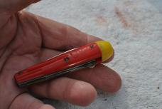 Camillus Space Cadet Folder 2 Blade 1950's Mint Loud Whistle 3 3/8" Closed Nice Walk/Talk Camillus Space Cadet Folder 2 Blade 1950's Mint Loud Whistle 3 3/8" Closed Nice Walk/Talk
