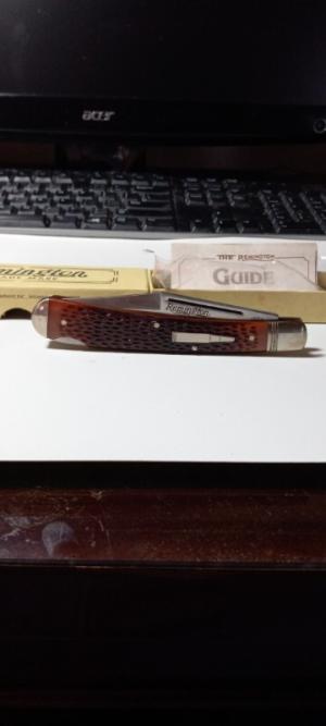 1992 Vintage Remington R-1253 Bullet Knife 