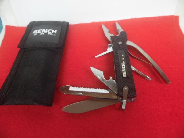 BENCH PRO MULTI TOOL IN NYLON POUCH UNUSED BENCH PRO MULTI TOOL IN NYLON POUCH UNUSED