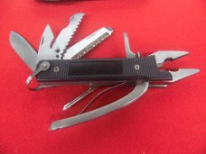 UNBRANDED HANDY BLACK GRIP MULTI TOOL & LEATHER POUCH UNUSED FOR HOME OR CAMPING UNBRANDED HANDY BLACK GRIP MULTI TOOL & LEATHER POUCH UNUSED FOR HOME OR CAMPING