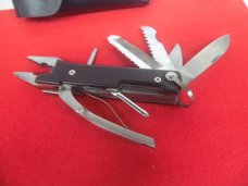 UNBRANDED HANDY BLACK GRIP MULTI TOOL & LEATHER POUCH UNUSED FOR HOME OR CAMPING UNBRANDED HANDY BLACK GRIP MULTI TOOL & LEATHER POUCH UNUSED FOR HOME OR CAMPING