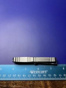 MINI MAMBA KNURLED D2 SILVER OTF KNIFE