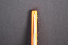 Spyderco Endura Flat Ground 3-3/4" VG10 Satin Plain Blade, Orange FRN Handles - C10FPOR Spyderco Endura Flat Ground 3-3/4" VG10 Satin Plain Blade, Orange FRN Handles - C10FPOR