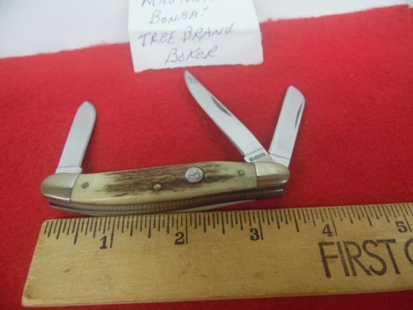 MAGNUM BONSAI BY TREE BRAND BOKER FAT STAG STOCKMAN UNUSED