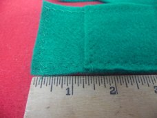 GREEN FELT POUCHES FOR STORING POCKET KNIVES AND JEWELRY ONE DOZEN MADE IN NC