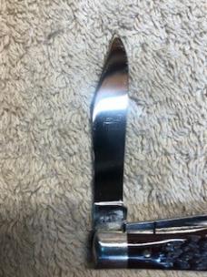 Case XX SMALL COKE BOTTLE REDBONE KNIFE USA 25-1/2 8-DOT 1972 # 23-K-08 