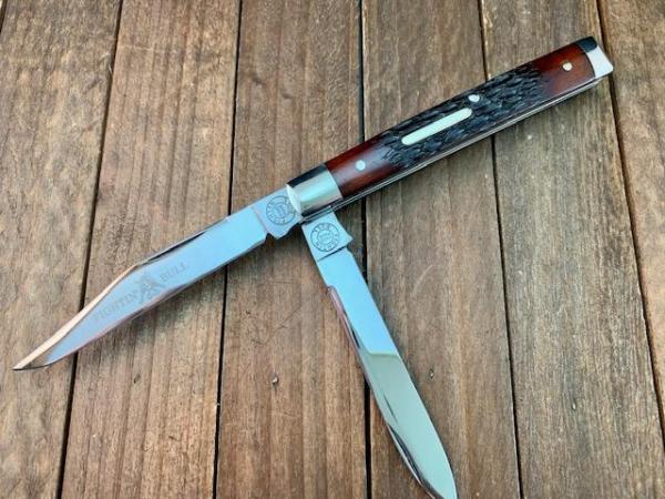 Wendell Carson Doctor’s Knife Jigged Camel Bone Wendell Carson Doctor’s Knife Jigged Camel Bone