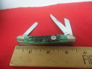 CASE XX 2007 GREEN BONE DUCKS UNLIMITED STOCKMAN IN TIN--FIND ONE IF YOU CAN