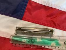 Vintage Camillus 2 Blade Large Cigar Knife w Riders of the Silver Screen Handles -Lone Ranger -NOS
