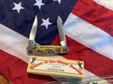 Vintage Camillus 2 Blade Large Cigar Knife w Riders of the Silver Screen Handles -Lone Ranger -NOS Vintage Camillus 2 Blade Large Cigar Knife w Riders of the Silver Screen Handles -Lone Ranger -NOS