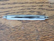Case Bradford PA 8271 LP Pearl Knife Long Pull with Dove Tailed Bolsters RARE
