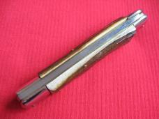 VINTAGE Italian RAPID One Hand Opening STAG Handle Knife - New Old Stock VINTAGE Italian RAPID One Hand Opening STAG Handle Knife - New Old Stock