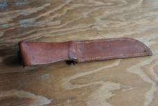 Ka-Bar Fighter Olean NY USMC Parkerized Unused Handled 12" Original Scabbard