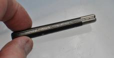 J.Russell Co. Long With Diamonds 3 1/8" Cocobolo Long Shield Repurposed Spatula J.Russell Co. Long With Diamonds 3 1/8" Cocobolo Long Shield Repurposed Spatula