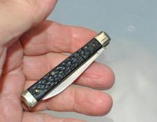 Imperial 2 Blade Dr. knife 1930's Pill Buster 3 1/4" Closed Rough Black Pinned Shield Imperial 2 Blade Dr. knife 1930's Pill Buster 3 1/4" Closed Rough Black Pinned Shield
