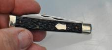 Imperial 2 Blade Dr. knife 1930's Pill Buster 3 1/4" Closed Rough Black Pinned Shield Imperial 2 Blade Dr. knife 1930's Pill Buster 3 1/4" Closed Rough Black Pinned Shield