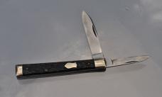 Imperial 2 Blade Dr. knife 1930's Pill Buster 3 1/4" Closed Rough Black Pinned Shield Imperial 2 Blade Dr. knife 1930's Pill Buster 3 1/4" Closed Rough Black Pinned Shield